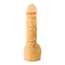 Silikon-Penis, weiß, 20 cm, Bongform