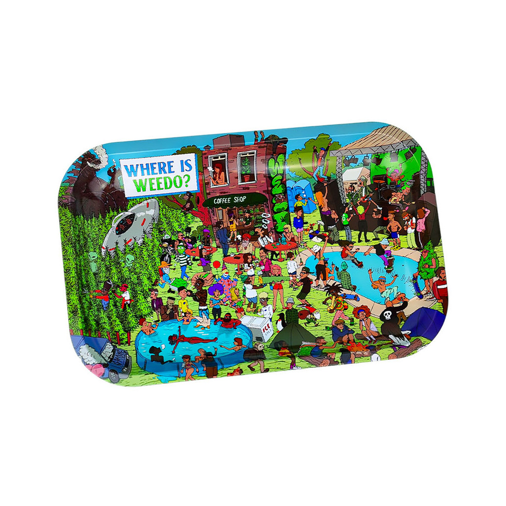 Roll Tray Where is Weedo? 17x28cm