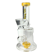 Bongglas Thug Life Sidecar Gelb 17cm