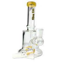 Bongglas Thug Life Sidecar Gelb 17cm