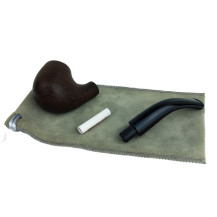 Pfeifensypuera dunkelbraun matt Zeichnung 11095