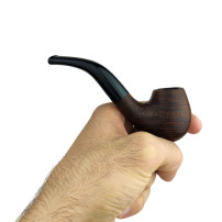 Pfeifensypuera dunkelbraun matt Zeichnung 11095