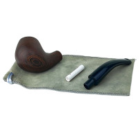 Pfeifensypuera dunkelbraun matt Zeichnung 11102
