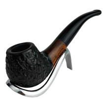 Pfeife Sypuera Rustikal schwarz/braun 11076