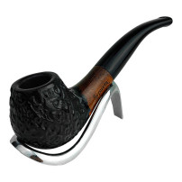 Pfeife Sypuera Rustikal schwarz/braun 11076