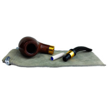 Pfeife Sypuera Lux braun & gold 11087