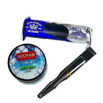 Shisha-Set – Kohlen, Feuersteine und Shisha-Zange
