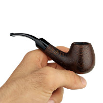 Pfeifensypuera dunkelbraun matt Zeichnung 11103