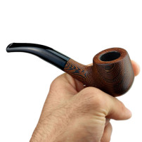 Pfeifensypuera dunkelbraun matt Zeichnung 11098
