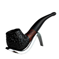 Pfeifensypuera Rustikal schwarz/braun 11069