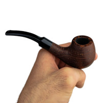 Pfeifensypuera dunkelbraun matt Zeichnung 11082