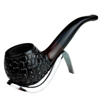 Pfeifensypuera Rustikal schwarz/braun 11067