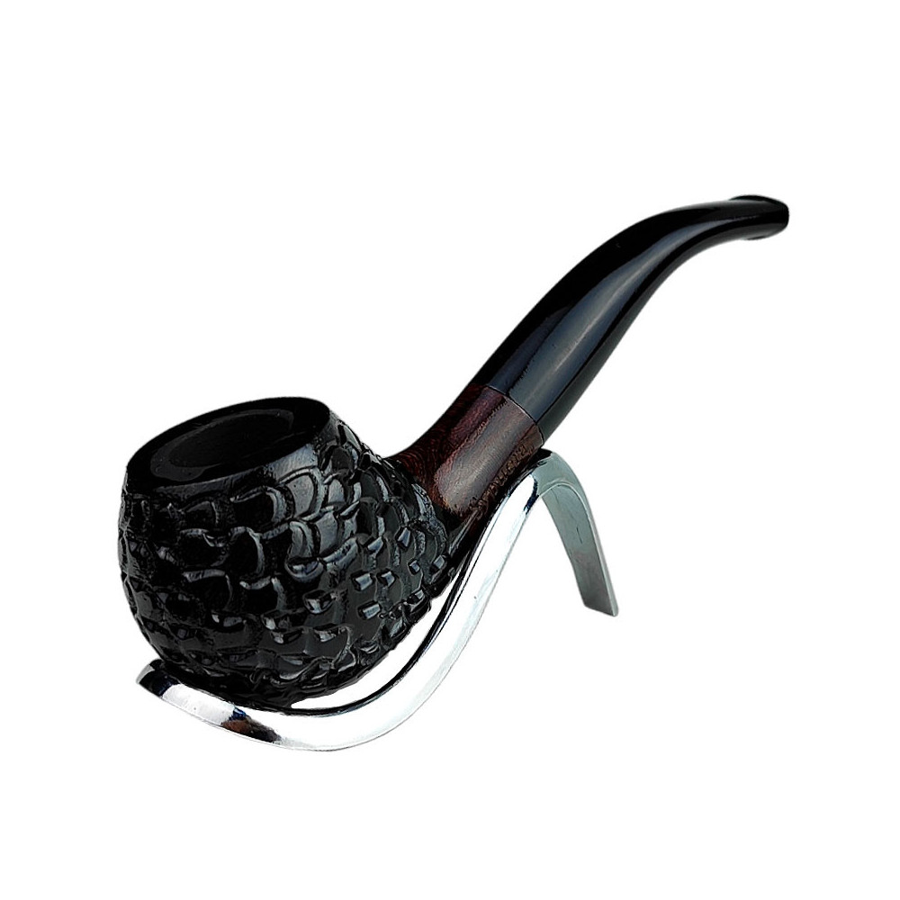 Pfeifensypuera Rustikal schwarz/braun 11067