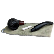Pfeifensypuera Rustikal schwarz/braun 11067