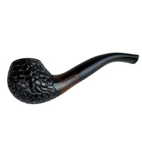 Pfeifensypuera Rustikal schwarz/braun 11067