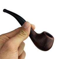 Pfeifensypuera dunkelbraun matt Zeichnung 11035