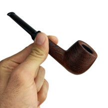 Pfeifensypuera dunkelbraun matt Zeichnung 11036