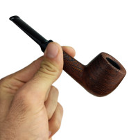 Pfeifensypuera dunkelbraun matt Zeichnung 11036