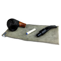 Pfeife Sypuera Rustikal schwarz/braun 11081