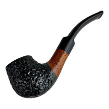 Pfeife Sypuera Rustikal schwarz/braun 11081