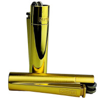 Metallfeuerzeug CLIPPER Metal Lux Gold