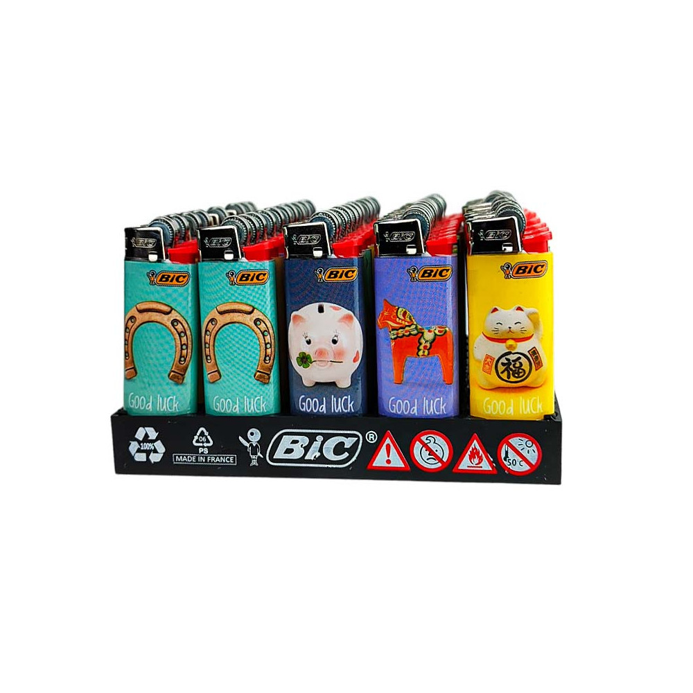 Feuerzeug BIC mini „Viel Glück“