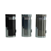 Triple Jet Grey Feuerzeug in Originalverpackung