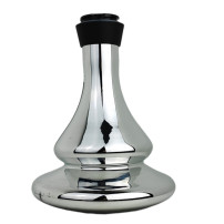 Wasserpfeifenvase Kaya Dämpfer silber