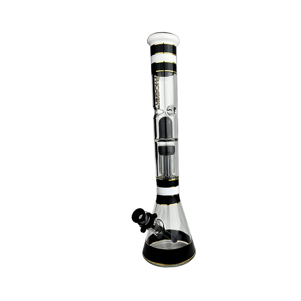 Glasbongo Phoenix 46 cm - Schwarz