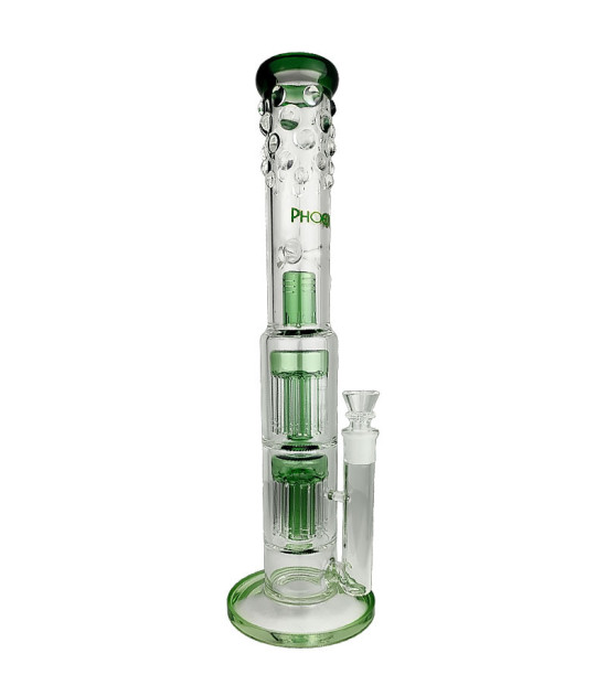 Glas-Bongo 46 cm - Grün