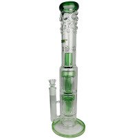 Glas-Bongo 46 cm - Grün