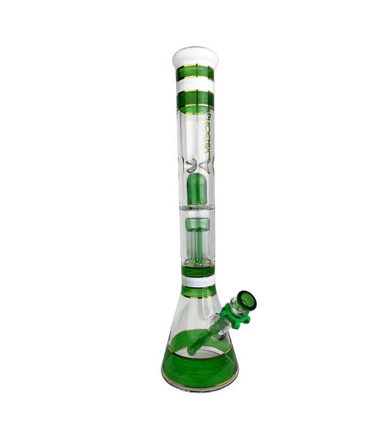 Glasbong Phoenix 46 cm - Grün