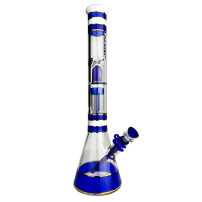Glasbong Phoenix 46 cm - Blau