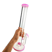 Glasbongo Phoenix 43 cm - Rosa