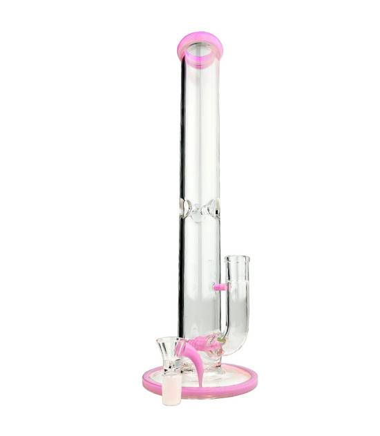Glasbongo Phoenix 43 cm - Rosa