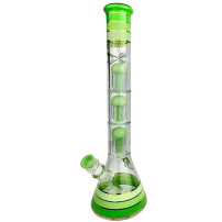 Glasbong Phoenix 46 cm – Milchgrün