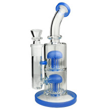 Phoenix Glasbong 28 cm - Farbe: Blau