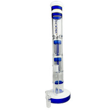 Glasbong Phoenix 43 cm – Milchblau