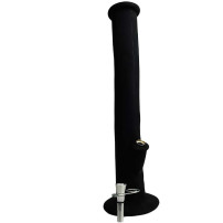 Silikon-Bongo, 35 cm, Schwarz