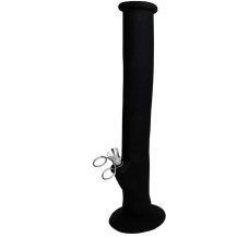 Silikon-Bongo, 35 cm, Schwarz