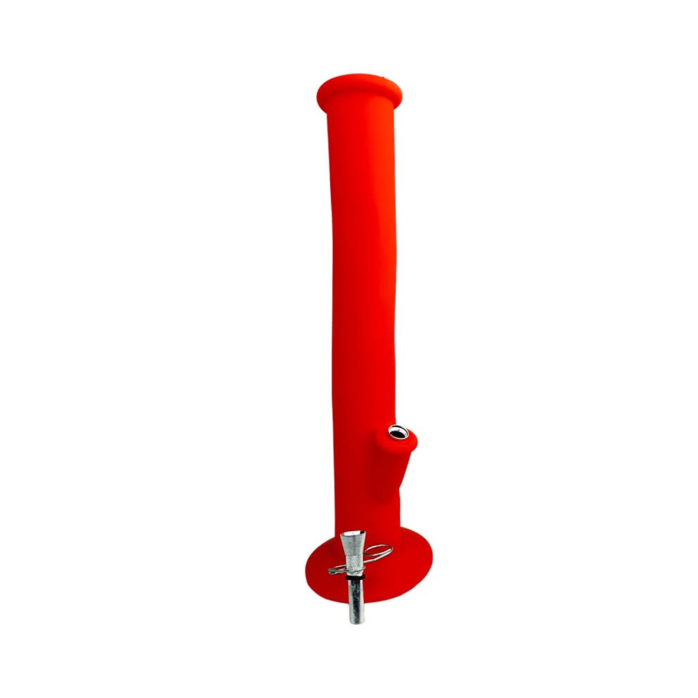 Silikon-Bongo, 35 cm, Rot