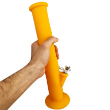 Silikon-Bongo, 35 cm, Orange
