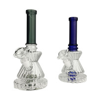 Bongglas Swirl 21cm Mischfarbe