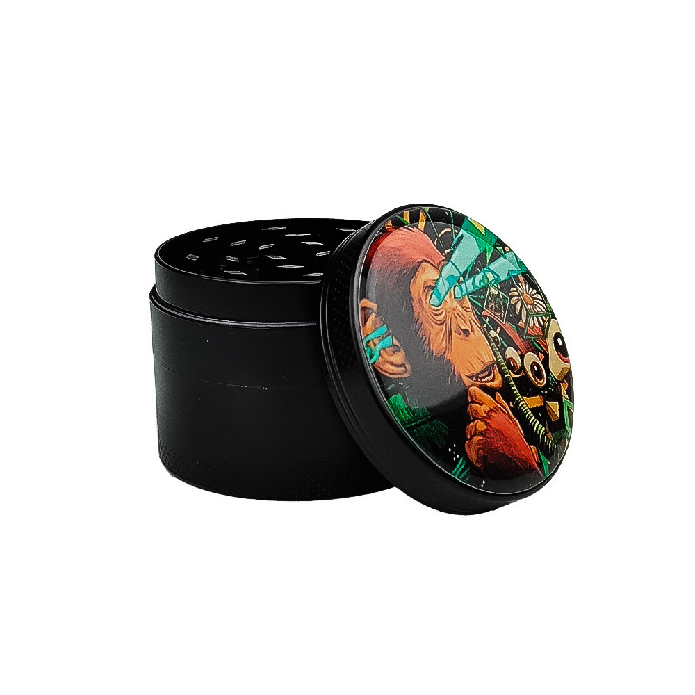 Grinder Monkey schwarz 50 mm