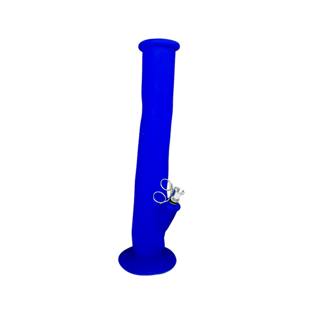 Silikon-Bong 35 cm Blau