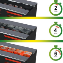 Shisha-Feuerzeug - Smoke2u Toaster 2.0 - Anzündzeit