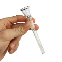 Bong puff NS14/8cm in hand