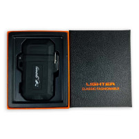Survival Black USB-Plasmafeuerzeug in einer Box