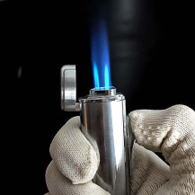 Crocodile Triple Jet Chromfeuerzeug - Flamme