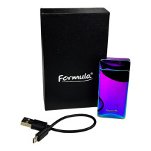 Cosmo Double Arc Rainbow USB-Feuerzeug mit USB-Kabel